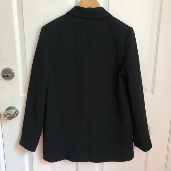PARIS ATELIER & other stories oversized black blazer size 8 - Picture 3 of 14